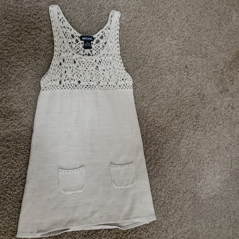 Cream Dress